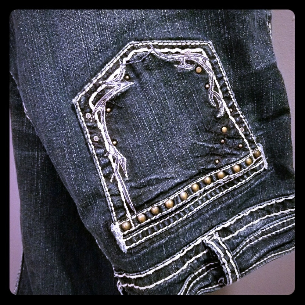 Silver jeans
